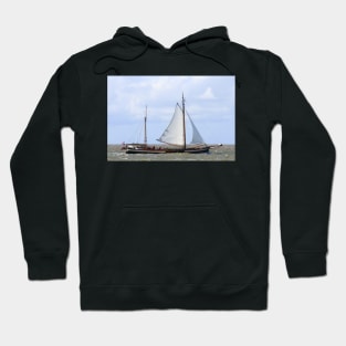 Sailing ship on the IJsselmeer Hoodie